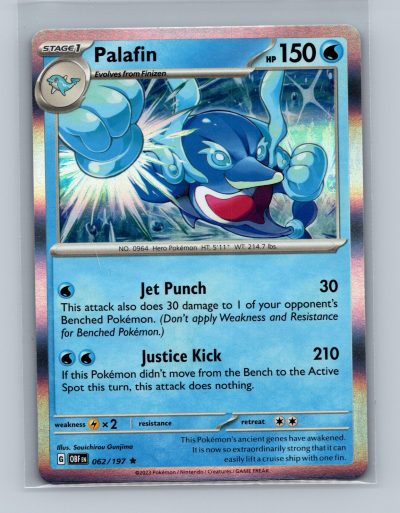SV03: Obsidian Flames #062/197 Palafin Holo