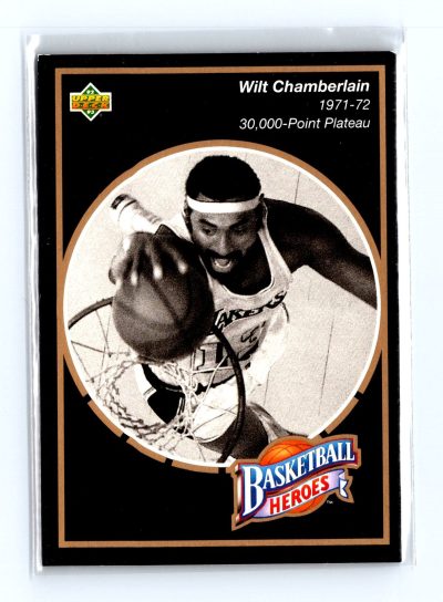 1992-93 Upper Deck #16 Wilt Chamberlain Basketball Heroes: Wilt Chamberlain
