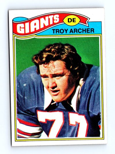 1977 Topps #258 Troy Archer NFL - Set Break