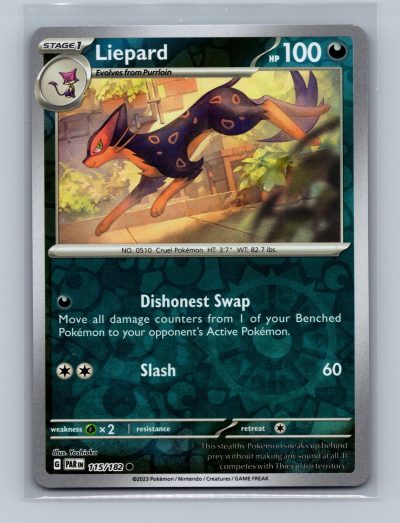SV04: Paradox Rift #115/182 Liepard Holo