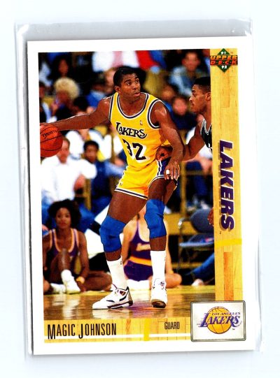 1991-92 Upper Deck Italian #67a Magic Johnson