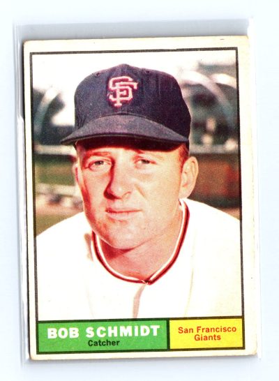 1961 Topps #31 Bob Schmidt
