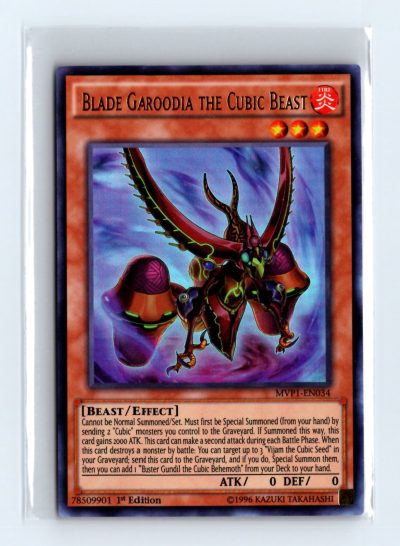 Dark Side of Dimensions Movie Pack #MVP1-EN034 Blade Garoodia the Cubic Beast