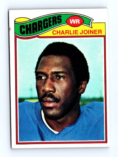 1977 Topps #167 Charlie Joiner NFL - Set Break