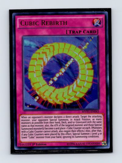 The Dark Side of Dimensions Movie Pack #MVP1-EN043 Cubic Rebirth