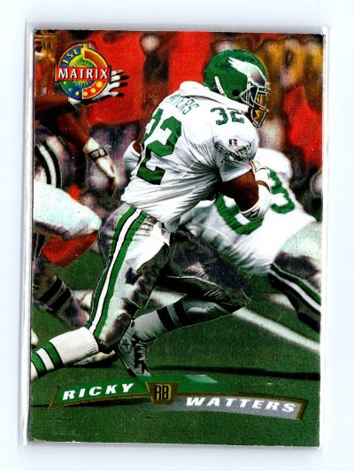 1996 Stadium Club #25 Ricky Watters TSC Matrix