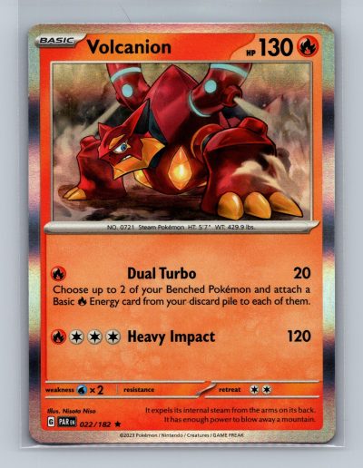 SV04: Paradox Rift #022/182 Volcanion Holo