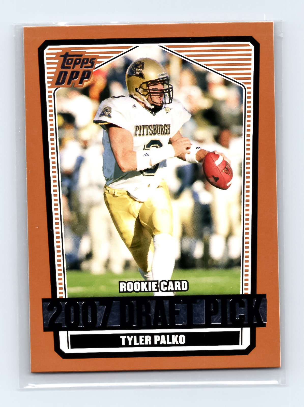 2007 Topps Tyler Palko #121 Pittsburgh Panthers Rookie Card EXCELLENT