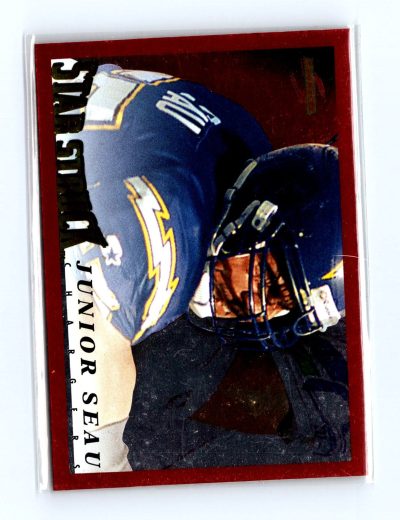 1995 Score #218 Junior Seau Red Siege