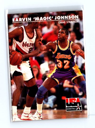 1992 SkyBox USA #30 Earvin "Magic" Johnson