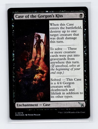 Murders at Karlov Manor #79 Case of the Gorgon's Kiss (a) Foil