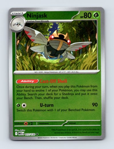 ME01: Mega Evolution #017/132 Ninjask Foil