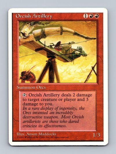 Fourth Edition Orcish Artillery