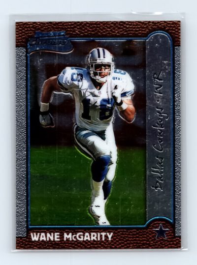 1999 Bowman Chrome #194 Wane McGarity Dallas Cowboys RC Excellent