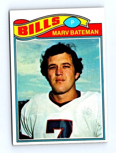 1977 Topps #142 Marv Bateman NFL - Set Break