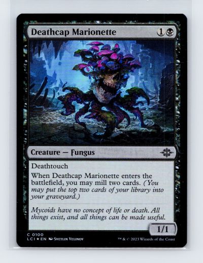 The Lost Caverns of Ixalan #100 Deathcap Marionette - Foil