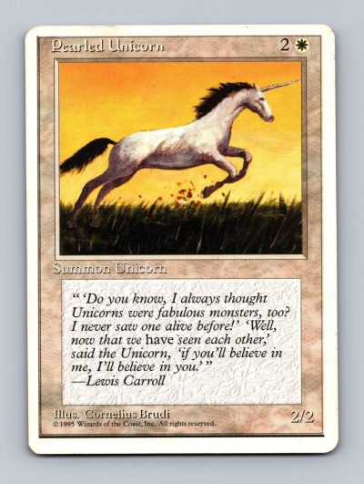 Fourth Edition Pearled Unicorn
