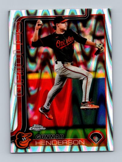 2025 Topps #65 Gunnar Henderson Rainbow Foil