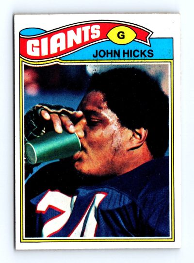 1977 Topps #277 John Hicks NFL - Set Break