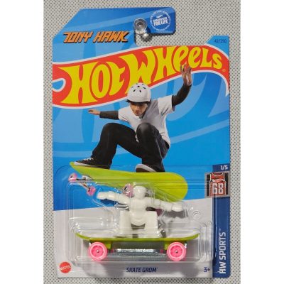 Hot Wheels Skate Grom Tony Hawk 2023 HW Sports Long Card