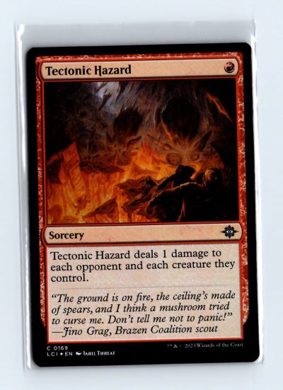 The Lost Caverns of Ixalan #169 Tectonic Hazard