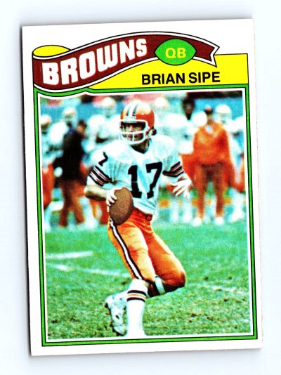1977 Topps #259 Brian Sipe NFL - Set Break