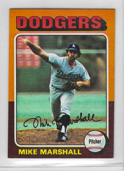 1975 Topps MINI Baseball - SET BREAK - Mike Marshall #330