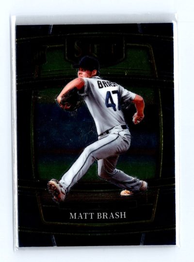 2022 Panini Select #1 Matt Brash Blue Retail Base