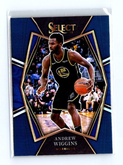 2021-22 Panini Select #134 Andrew Wiggins Blue Prizms