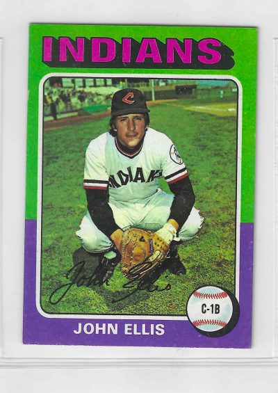 1975 Topps MINI Baseball - SET BREAK - John Ellis #605