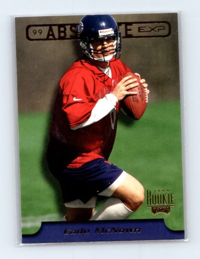 1999 Playoff Absolute EXP #12 Cade McNown Rookie Card Bears NFL