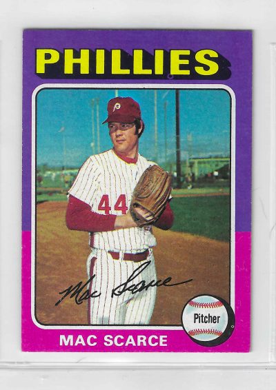 1975 Topps MINI Baseball - SET BREAK - Mac Scarce #527