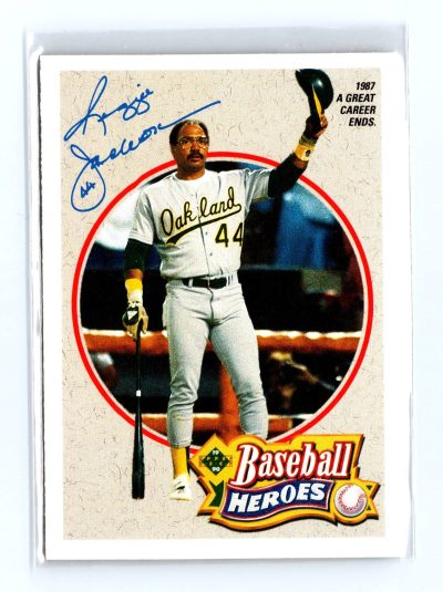 1990 Upper Deck - Baseball Heroes: Reggie Jackson #8 Reggie Jackson