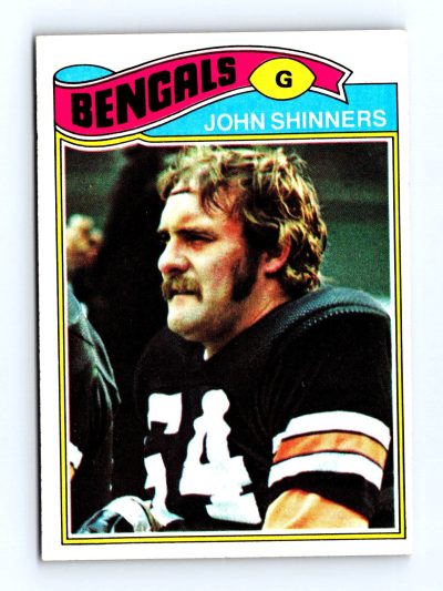 1977 Topps #189 John Shinners NFL - Set Break
