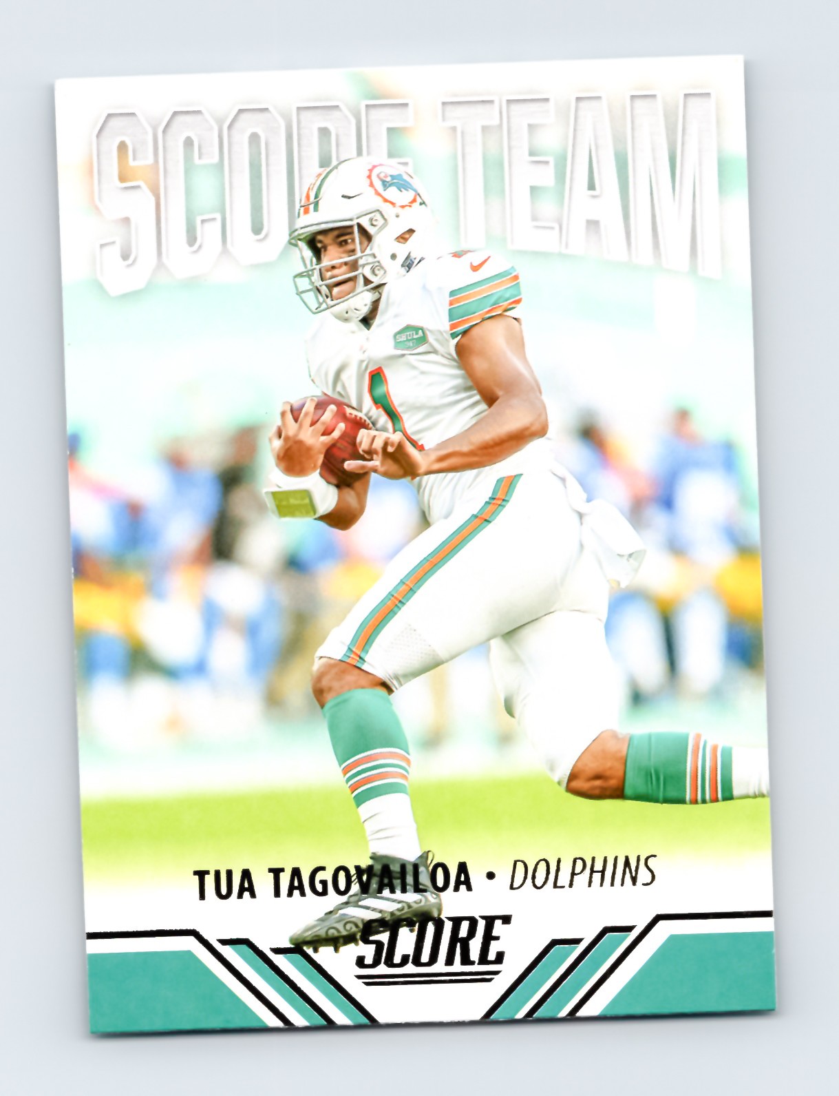 2021 Score #ST21 Tua Tagovailoa Score Team Miami Dolphins Card EXCELLENT