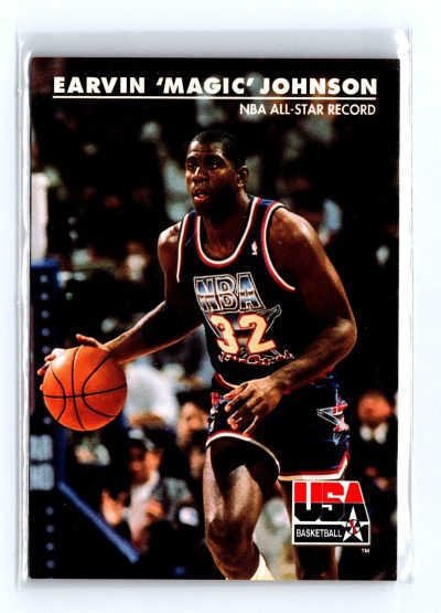 1992 SkyBox USA #34 Earvin "Magic" Johnson