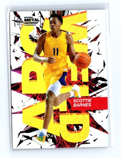 2021 SkyBox Metal Universe Champions #AW-6 Scottie Barnes Arc Weld
