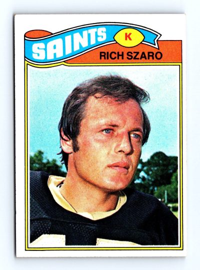 1977 Topps #182 Rich Szaro NFL - Set Break