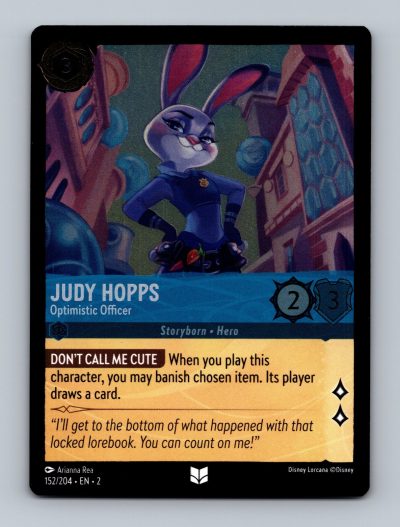 Rise of the Floodborn #152/204 Judy Hopps Foil