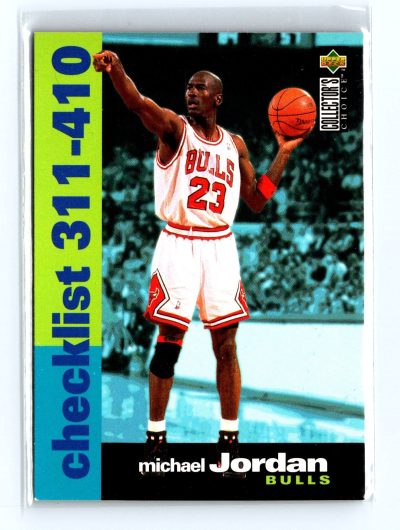 1995-96 Collector's Choice #410 Michael Jordan Player's Club