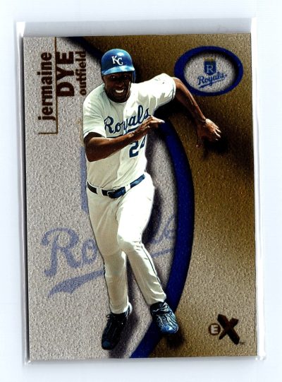 2001 Fleer E-X #76 Jermaine Dye