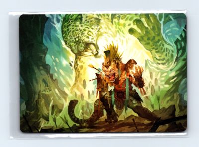 Art Series: LCI #2 Might of the Ancestors Art Card Gold Stamp Sig