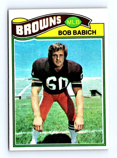 1977 Topps #47 Bob Babich NFL - Set Break