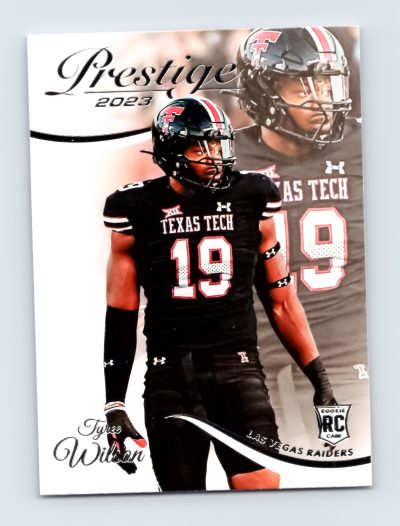 Tyree Wilson 2023 Panini Prestige #384 RC Raiders NFL Card - EXCELLENT