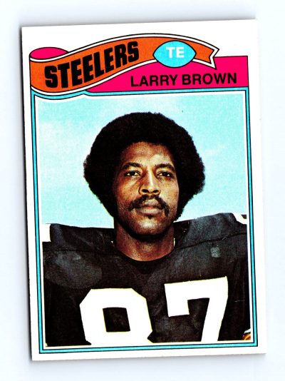 1977 Topps #51 Larry Brown NFL - Set Break