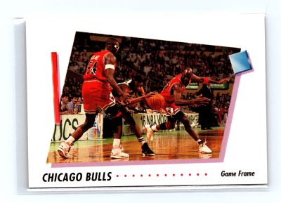 1991-92 SkyBox #408 Chicago Bulls