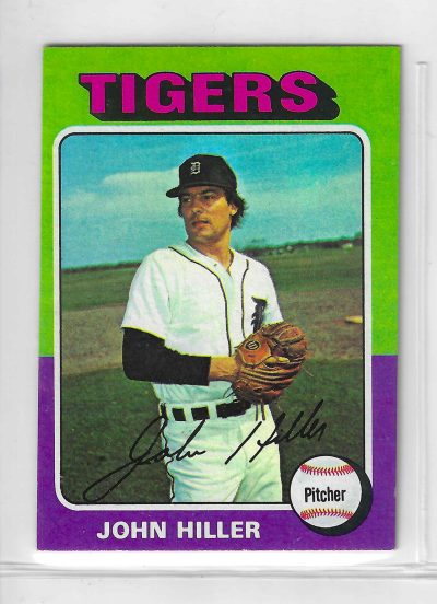 1975 Topps MINI Baseball - SET BREAK - John Hiller #415