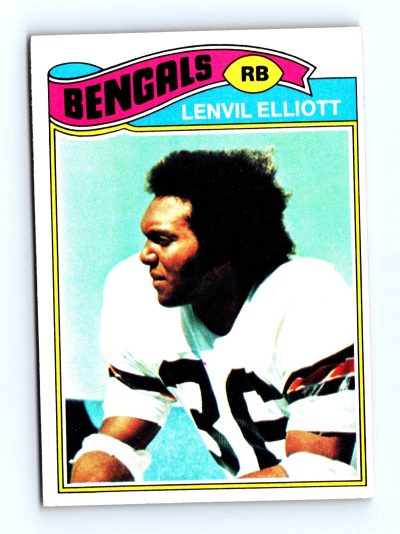 1977 Topps #71 Lenvil Elliott NFL - Set Break