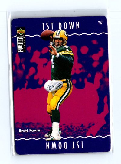 1996 Collector's Choice Update #Y7 Brett Favre You Make The Play
