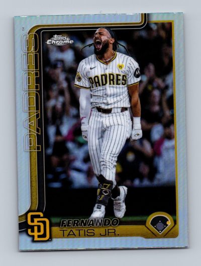 2025 Topps Chrome #159 Fernando Tatis Jr. Refractors